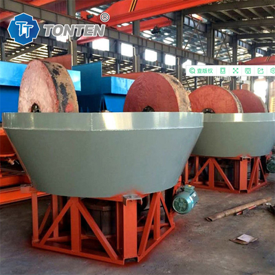 Máquina de moagem de ouro redondo molino de panelas úmidas 1200 separador de mineração de ouro para a África