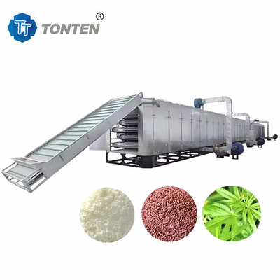 Máquina de secagem de cinturão de malha de chili de camadas múltiplas Dehydrator de aço inoxidável
