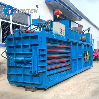 Máquina de embalagem hidráulica de resíduos metálicos Máquina de embalagem horizontal de plástico
