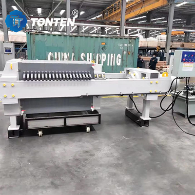 Máquina de prensagem de barro de estrutura de chapa Prensa de cinto para desaguar lodo Tratamento de águas residuais