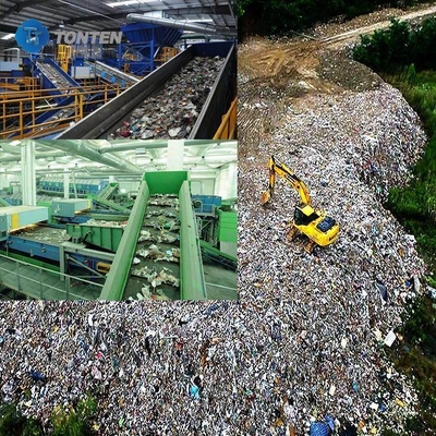 Fábrica de reciclagem de resíduos de cozinha