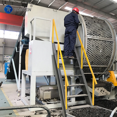 Fabrica de reciclagem de resíduos de pneus triturador de borracha trituradora de pneus