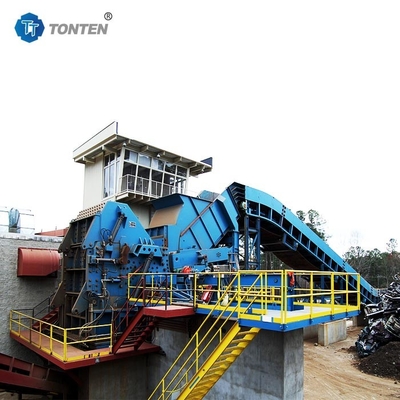 Equipamento de processamento de sucata de metal Máquina de reciclagem de sucata de aço