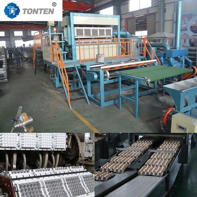 Linha de fabricação de máquinas de moldagem de pasta de papel