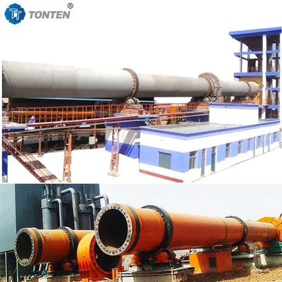 Forno rotativo de caolino Fábrica de cimento calcário ceramita calcina Forno industrial