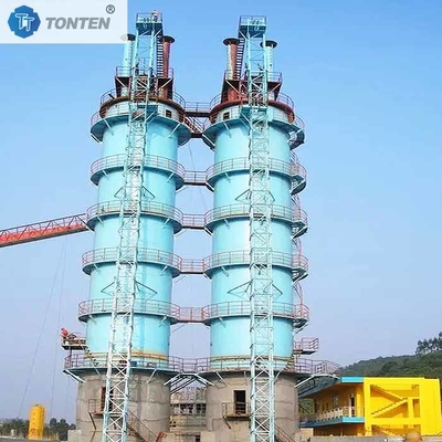 Forno de cimento vertical rotativo Forno de cimento vertical rotativo Resíduos de construção Carvão Gangue Calcinação de cal