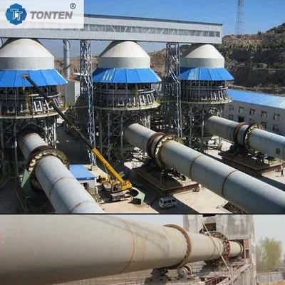 Forno rotativo de cimento, calcário, hidróxido de alumínio, forno rotativo para siderurgia
