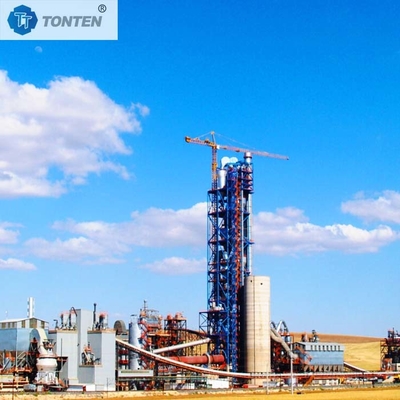 Forno rotativo de cimento em pó mineral Forno rotativo de torrefação de dolomita