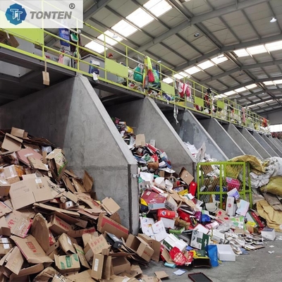Linha de reciclagem de resíduos sólidos para venda