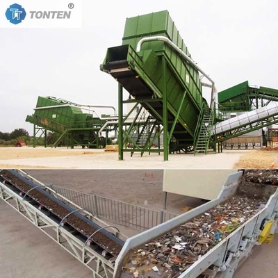 Linha de reciclagem de resíduos sólidos para venda