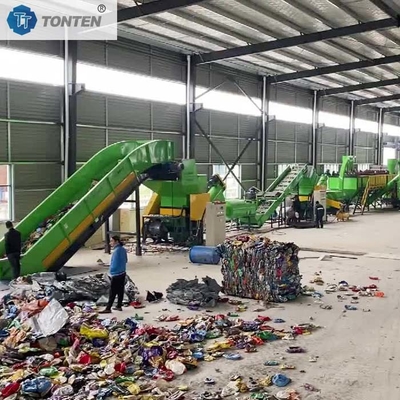 Máquina de reciclagem de resíduos de plástico PET