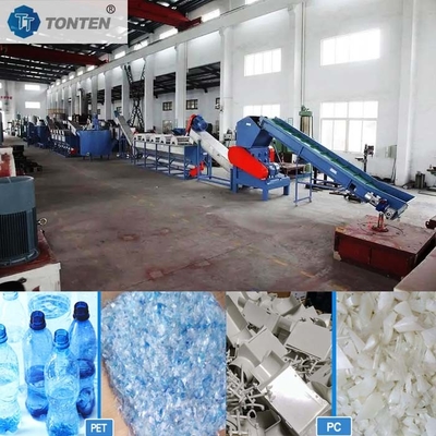 Máquina de reciclagem de resíduos de plástico PET