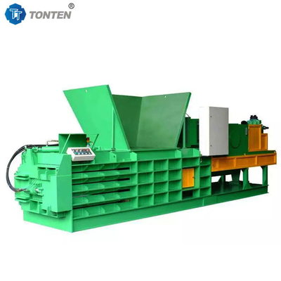 Máquina de revestimento de embalagens hidráulicas de metal horizontal