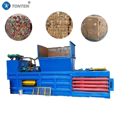 Máquina de embalagem de garrafas de plástico para resíduos de papel