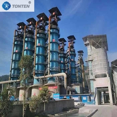 Forno vertical de cal Nano Calcio Quadruplo Forno vertical de cal 500T