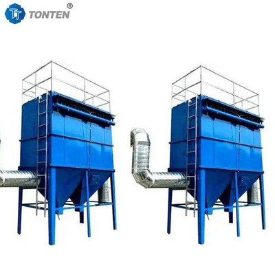 Coletor de poeira de bolsas de pulso de jato de pulso vertical industrial para fábrica de cimento