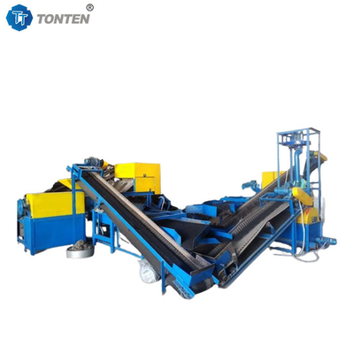 Equipamento de reciclagem de pneus de sucata de borracha Triturador Máquina de reciclagem de grânulos
