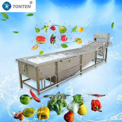 Máquina de limpeza de frutas e vegetais de alface personalizada 500-1000 kg/hora
