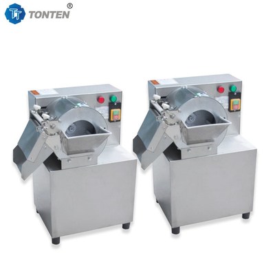 Máquina de cortar vegetais industriais totalmente automática para restaurante de supermercado