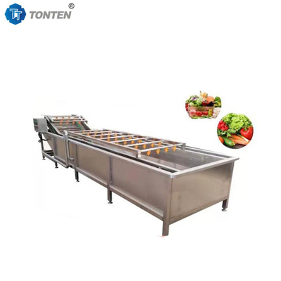 Máquina de lavar alimentos de alta eficiência ideal para produzir alimentos limpos e seguros