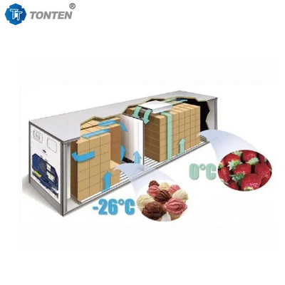 Performance confiável Armazenamento refrigerado Instalação fácil Sala de congelação