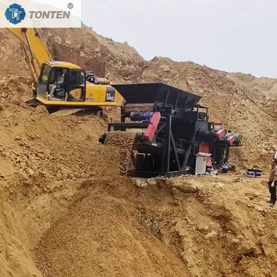 Separador de barro e pedra Mineração Filtragem de solo, areia e pedra Separador de máquina