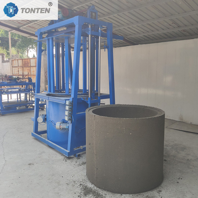 Máquina de moldagem de tijolos de poços redondos Máquina de fabricação de tijolos para construção de drenagens