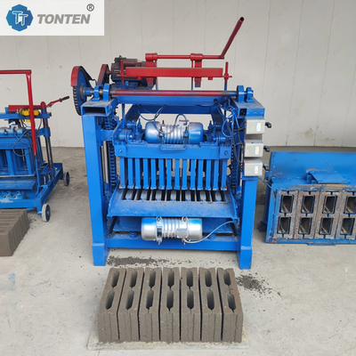 Máquina de fabricação de blocos de concreto totalmente automática