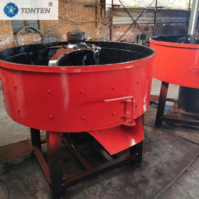 Tanque de mistura de cimento de concreto máquina de mistura de panela plana vertical