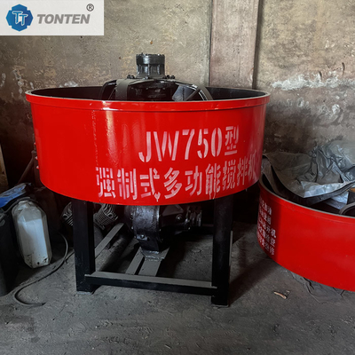 Máquina de mistura de panelas de betão de 500 l Mistura de rolos de tipo panela