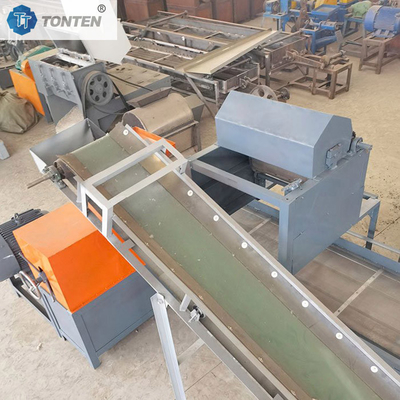 Linha de produção de reciclagem de esmagamento de pneus de borracha de alta eficiência para reutilização de resíduos