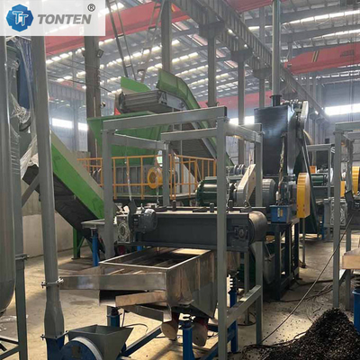 Instalação de reciclagem de borracha de pneus de desempenho estável Estrutura anticorrosiva para ambientes adversos