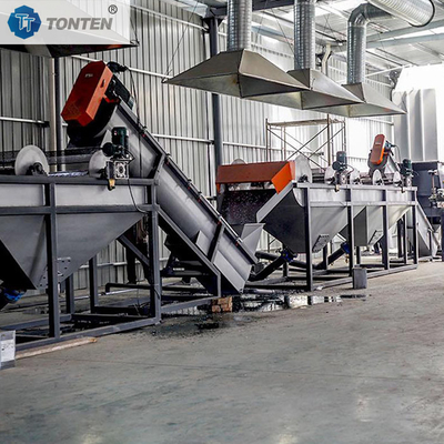 Reciclagem de garrafas de plástico PET Tecnologia de limpeza de garrafas de plástico