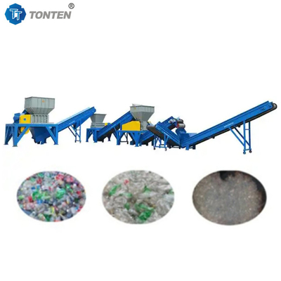 Máquina de reciclagem de garrafas de plástico de resíduos