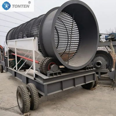 Função contínua Máquina de triagem rotativa Grande capacidade Desempenho estável