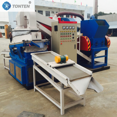 Máquina Granuladora de Fios de Cobre para Reciclagem e Separação de Plástico e Cobre