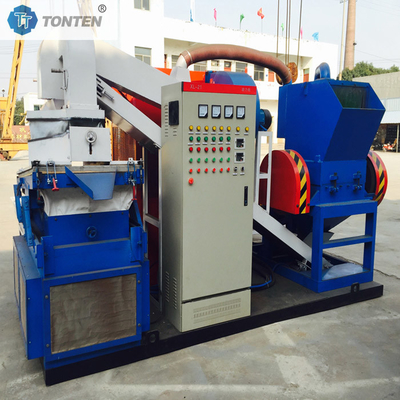Máquina de reciclagem de sucata de cobre para processamento de vários materiais Baixo consumo de energia