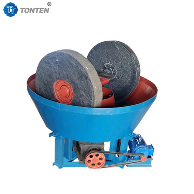 Máquina de moagem de ouro mineral de pedra molhada Máquina de moagem de roda de pedra