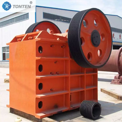 Britador de mandíbula para britagem de granito e calcário, máquina para britagem, tamanho uniforme das partículas