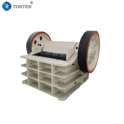 Britador de mandíbula para britagem de granito e calcário, máquina para britagem, tamanho uniforme das partículas