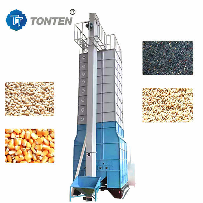 Torre de circulação de arroz de milho Secador de grãos de trigo Secador de culturas de grãos Torre para agricultura