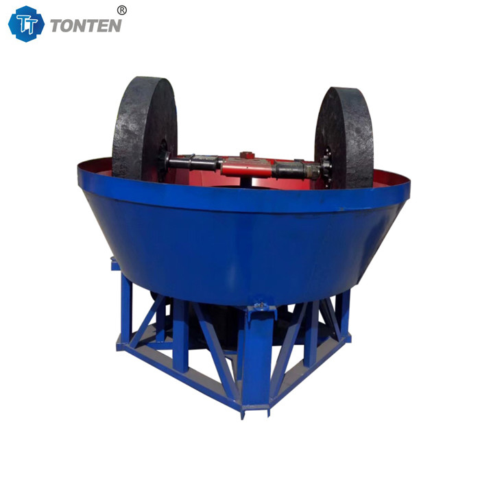 Máquina de Moagem de Moinho de Ouro Separador de Gravidade de Zinco e Prata Moinho de Panela Úmida