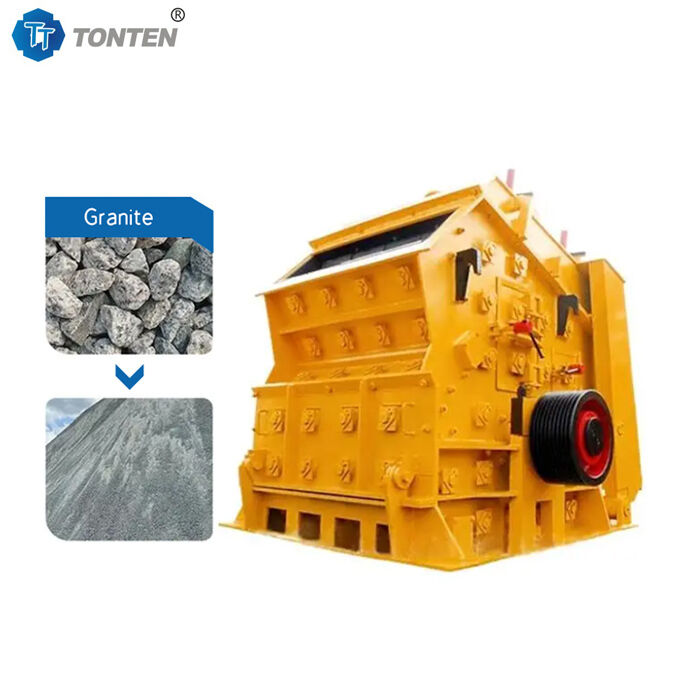 Máquina de triturador de impacto para mineração de calcário triturador de impacto móvel para venda