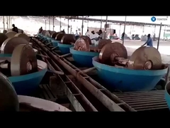 Máquina de moagem de ouro em panela molhada