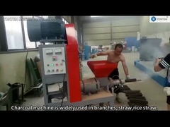 carvão vegetal que faz a máquina