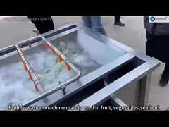 Máquina de lavar roupa de borbulha