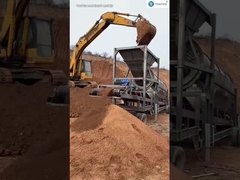 Máquina de tela de tambor sem eixo.